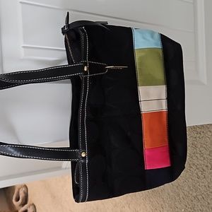 Small black coach bag